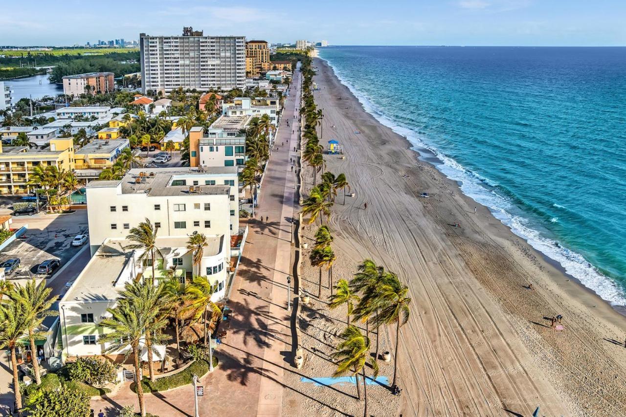 Walkabout 6 Suite On Hollywood Beach With Ocean Views Exterior foto